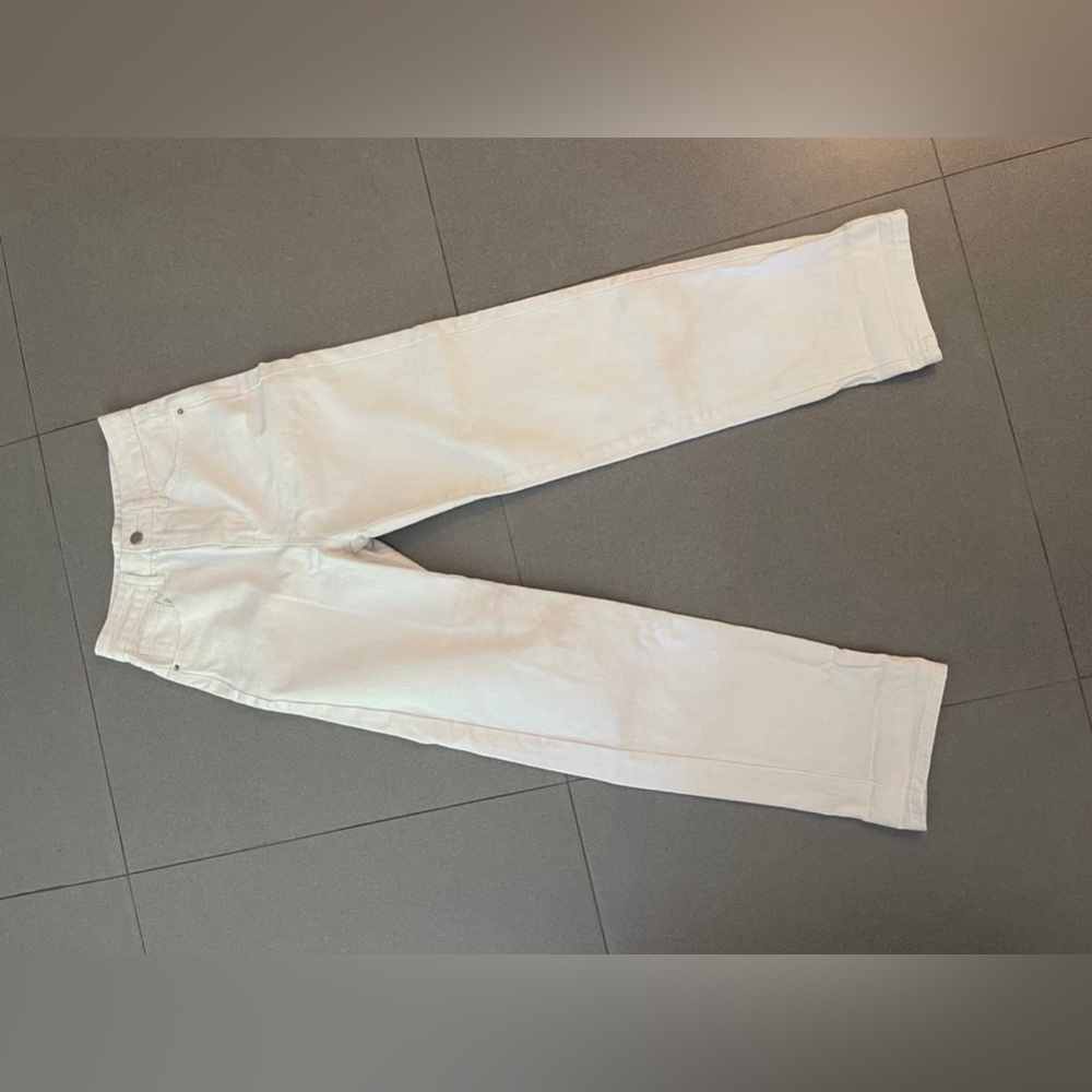 White Wide Leg Jeans